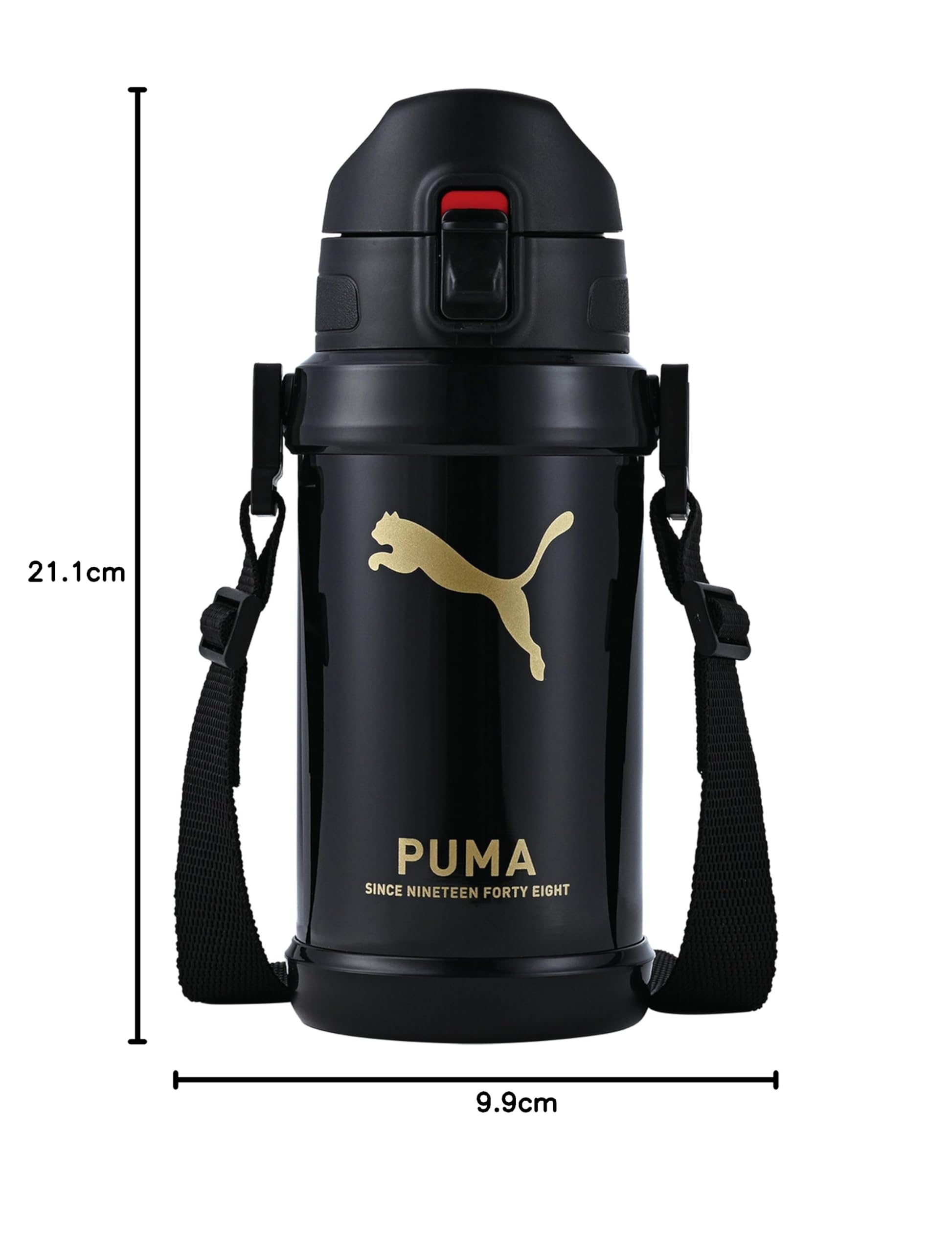 Amazon.co.jp: PUMA 真空二重構造 ステンレス魔法瓶/ステンレスボトル